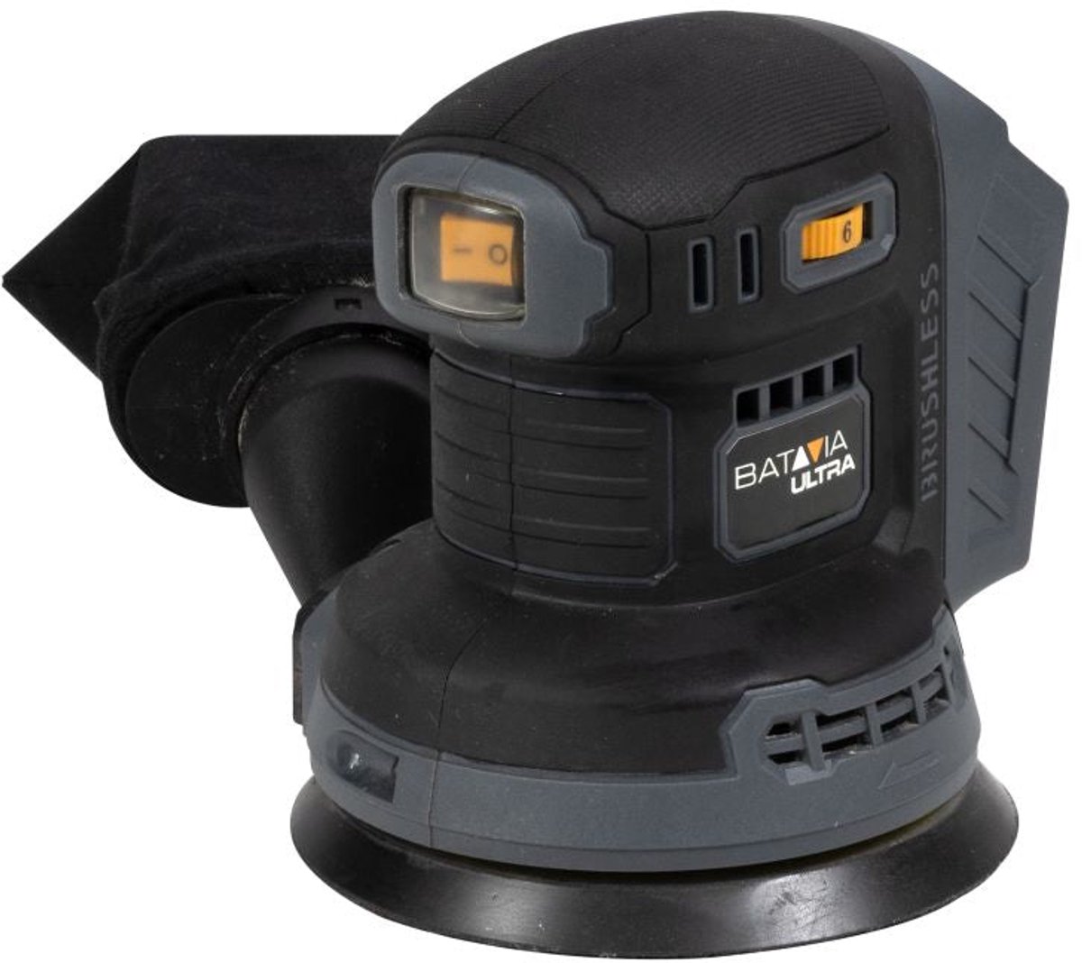 Batavia Accu 18V Brushless Excentrische Schuurmachine 125mm - Excl. Accu en Oplader - Ultra
