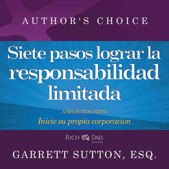 Siete pasos para lograr la responsabilidad limitada - cover