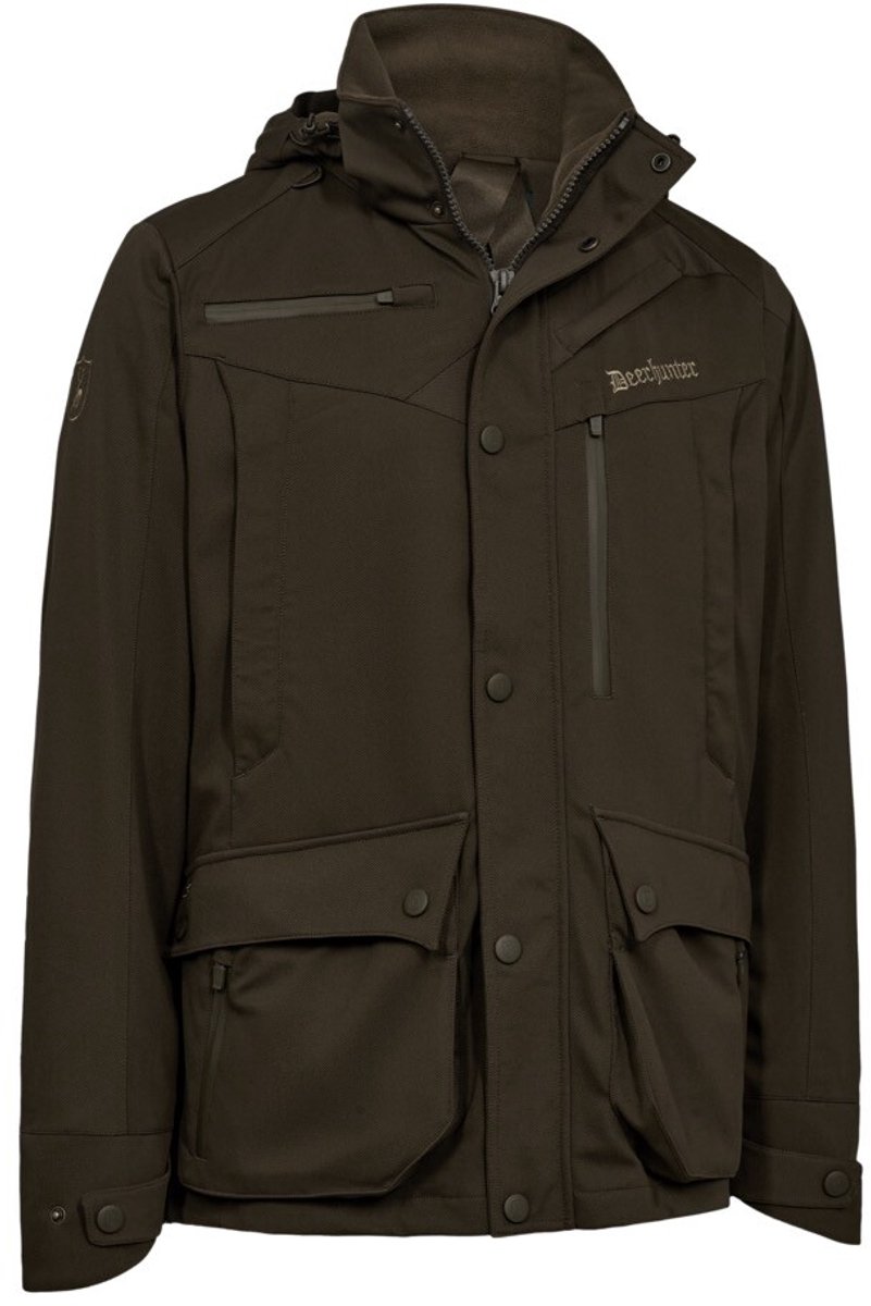 Deerhunter Muflon Pro Light Jas Heren Jas Outdoorjas Waterdichte jas Scandinavische jas Warme jas Groen
