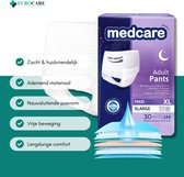 30 Stuks – Medcare Incontinentiebroekjes Maxi+ – Maat XL – 2450+ ml absorptie – Wegwerppants voor matige tot zware incontinentie – Comfortabel & huidvriendelijk – Dag & nacht bescherming