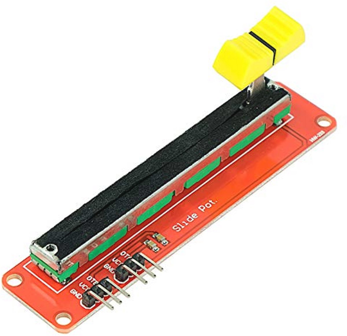 Schuifpotentiometer 10 kΩ met Faderknop - Analoge Uitgang voor Arduino
