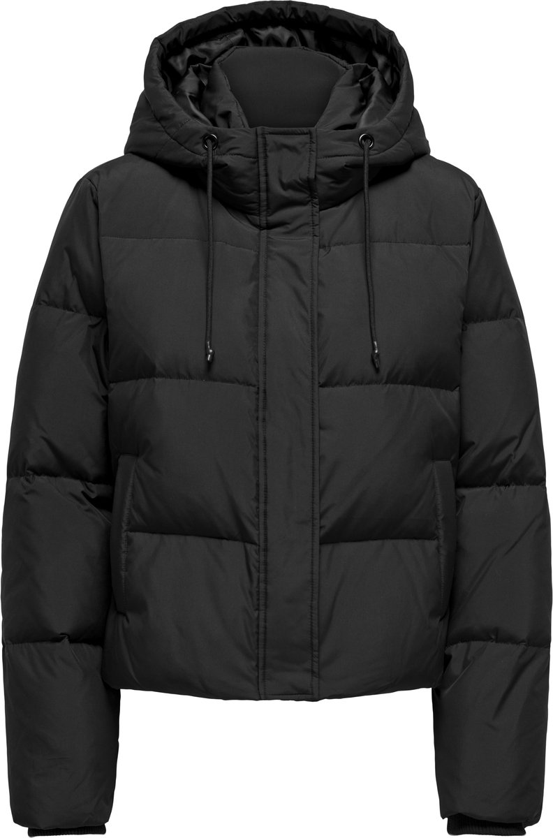 Only ONLFREJA LIFE SHORT DB JACKET OTW NOOS Dames Winterjas - zwart - S