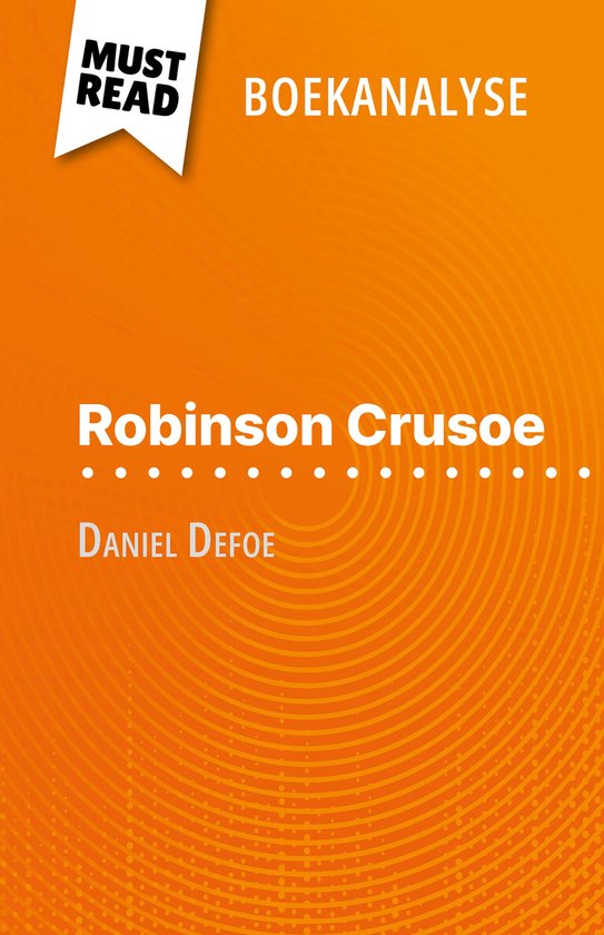 Robinson Crusoe van Daniel Defoe (Boekanalyse) - cover