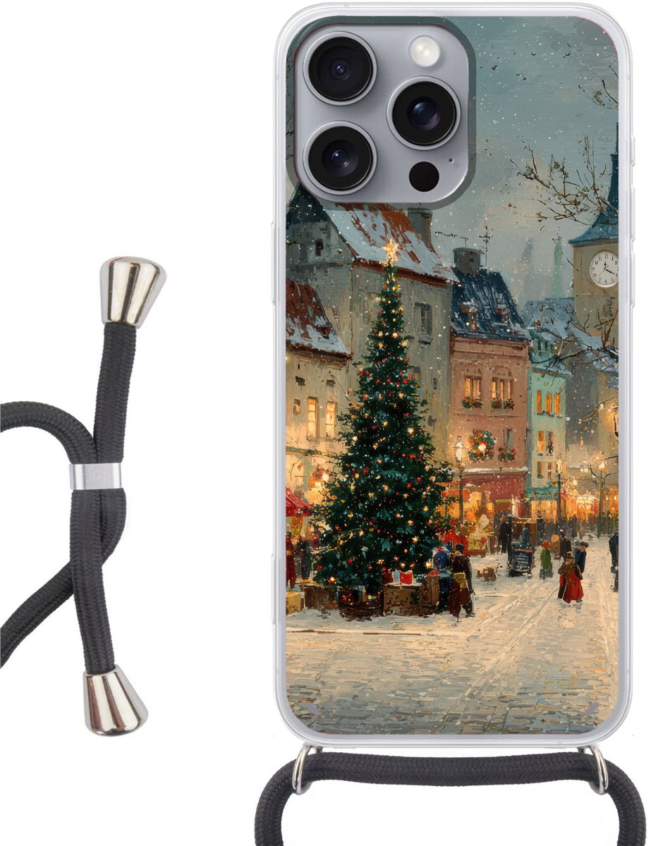 Kerstsfeer - Stadsplein - Kleurrijk