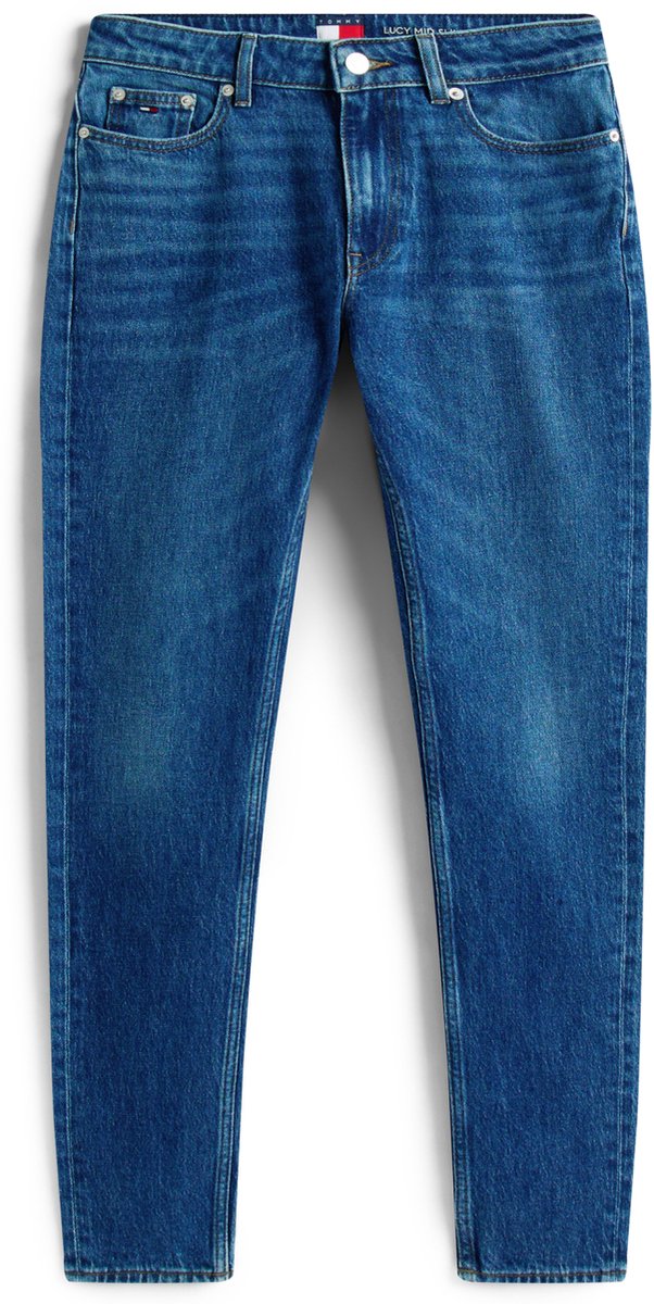 Tommy Jeans Lucy Mr Slim Bi0152 Dw0dw21808 1bk Dark Dames Blauw