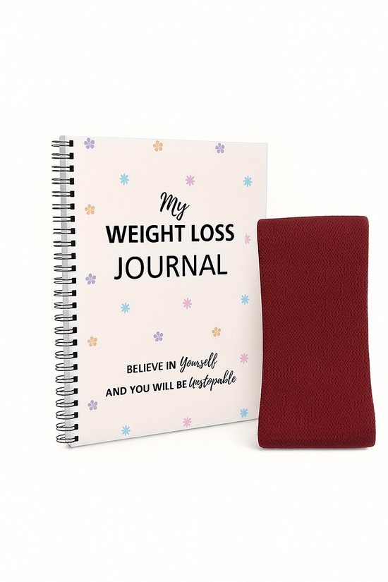 Weight Loss Journal - Afvallen Boek - Dieet Dagboek - Journaling - Afslanken Planner - Notitieboek Persoonlijke Ontwikkeling