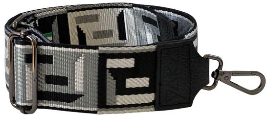 LABYRINTH 1 - Bag strap - Festival tassenriem - Schouderband - Schouderriem tas - Tassen riem - Tas hengsel - Tassen band - gitaar strap - cameratas band - cross body - verstelbare riem - bag belt - handtas bandje - Kleurrijk