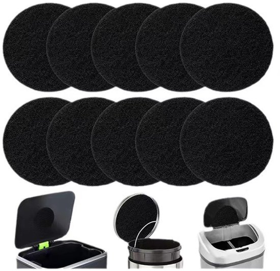 Actieve Kool Geurneutralisatie Koolstoffilters Afzuigkap Changyeah Actieve Koolfilters - 8 Stuks Voor Je Bio-afvalemmer | Geurneutraliserend | Vierkant Formaat Koolstoffilter Aanbieding Geurabsorberende Filter