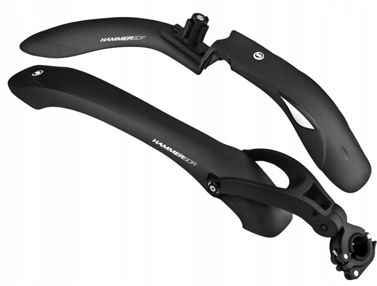 Simpla Hammer MTB Ebike Spatbordset 24"-29" Zwart