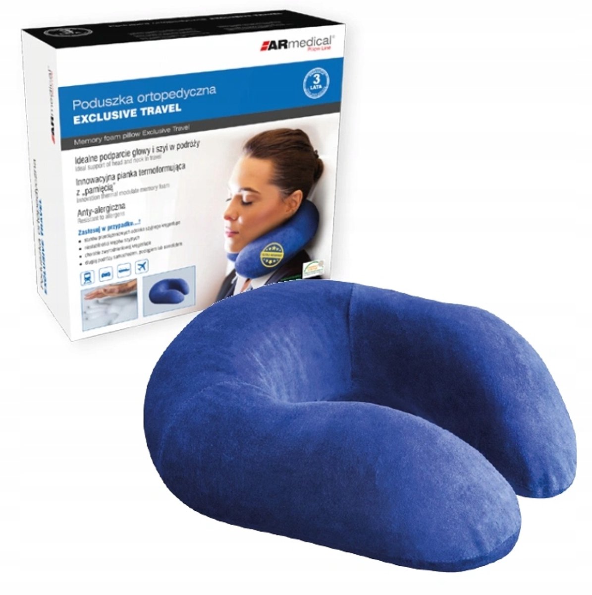 Orthopedische rijstkussens Nek - Traagschuim - 32x30x12cm