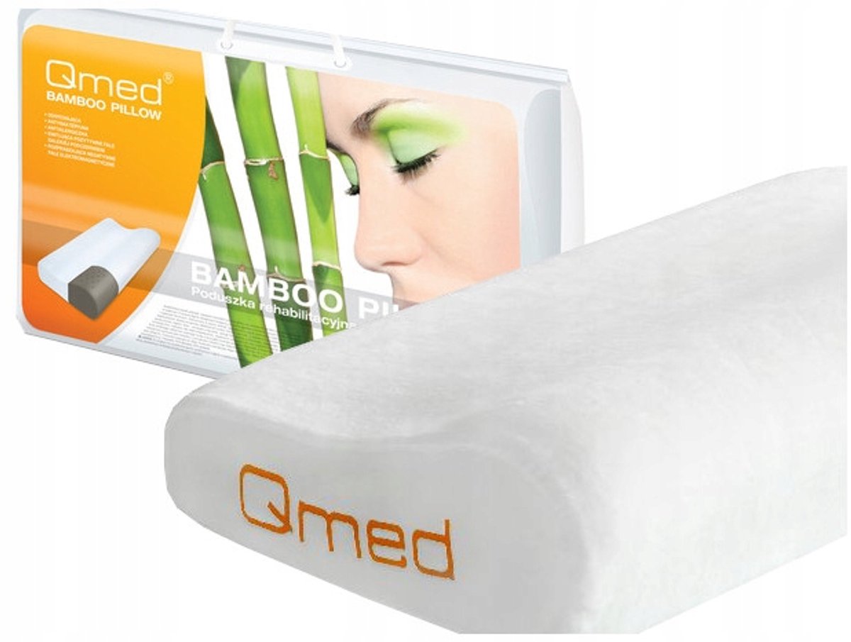 Qmed Bamboe Orthopedische Kussens - Anti-allergisch & geschikt