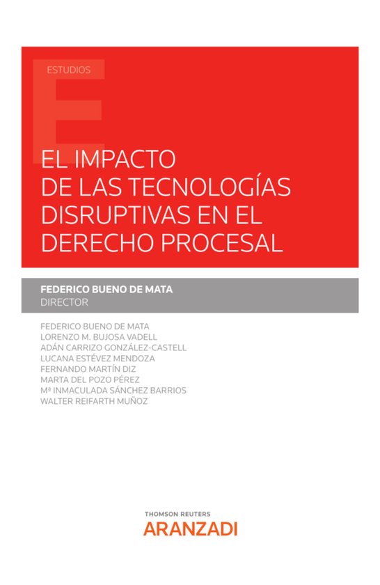 El impacto de las tecnologías disruptivas en el derecho pro ... - cover