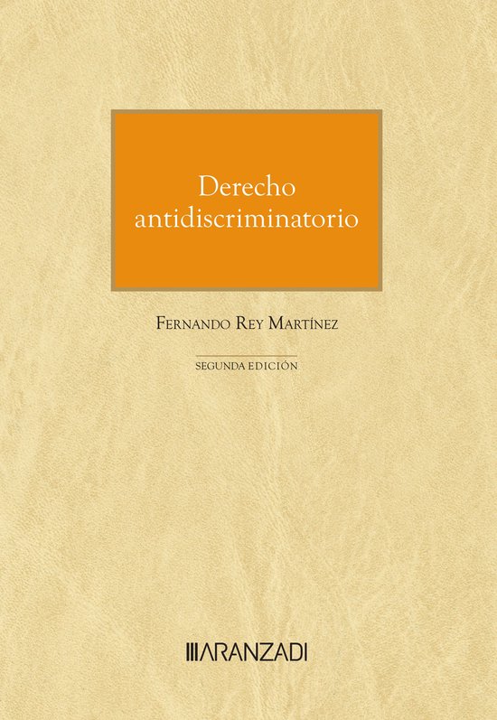 Derecho antidiscriminatorio (2.ª Edición) - cover