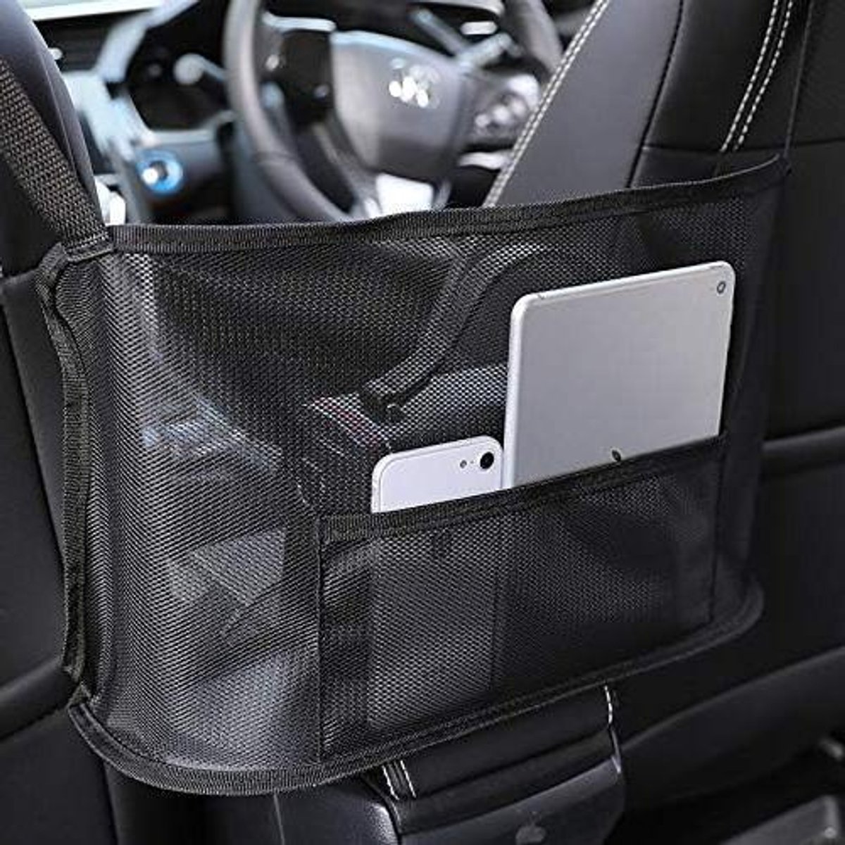 CSGoods - Auto Hangmat met Pocket Pouch en Opslag tussen Autostoelen voor Honden - Auto Interieur Accessoires