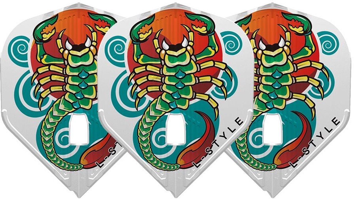 L-Style Champagne Flight L1 Kami Deta Hedman White - Dart Flights