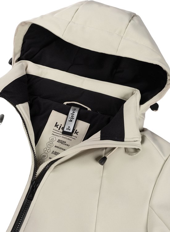 Kjelvik Karlijn Dames Outdoorjas - Sand