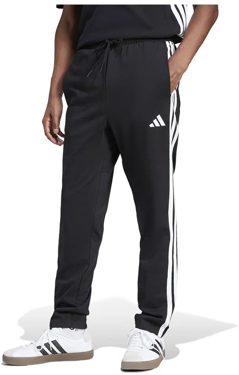 Adidas Essentials 3 Stripes Single Jersey Joggers 2XL Regular Man Zwart