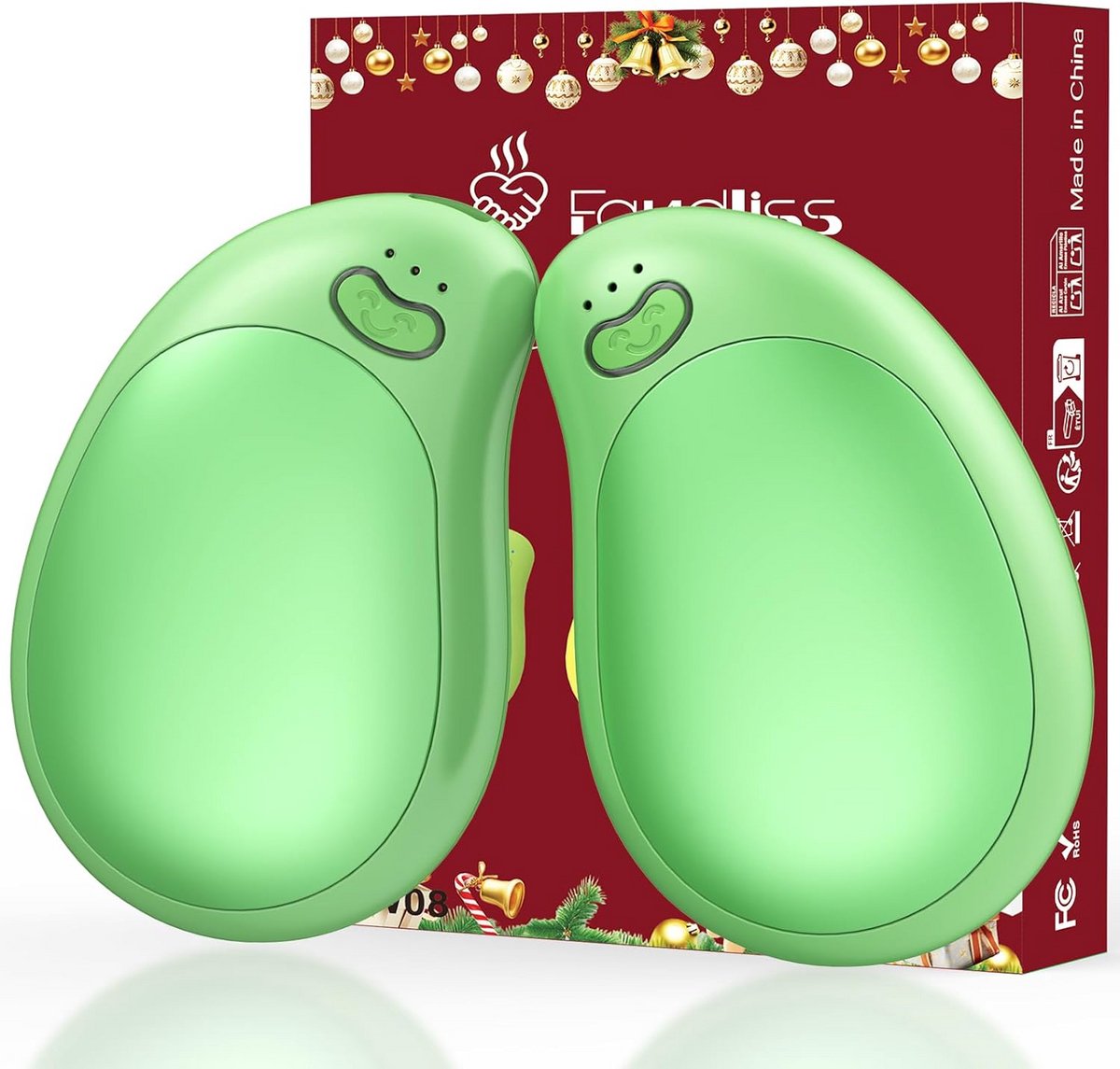 Oplaadbare Handwarmers (2 Stuks) - Snel Warm, Lange Batterijduur