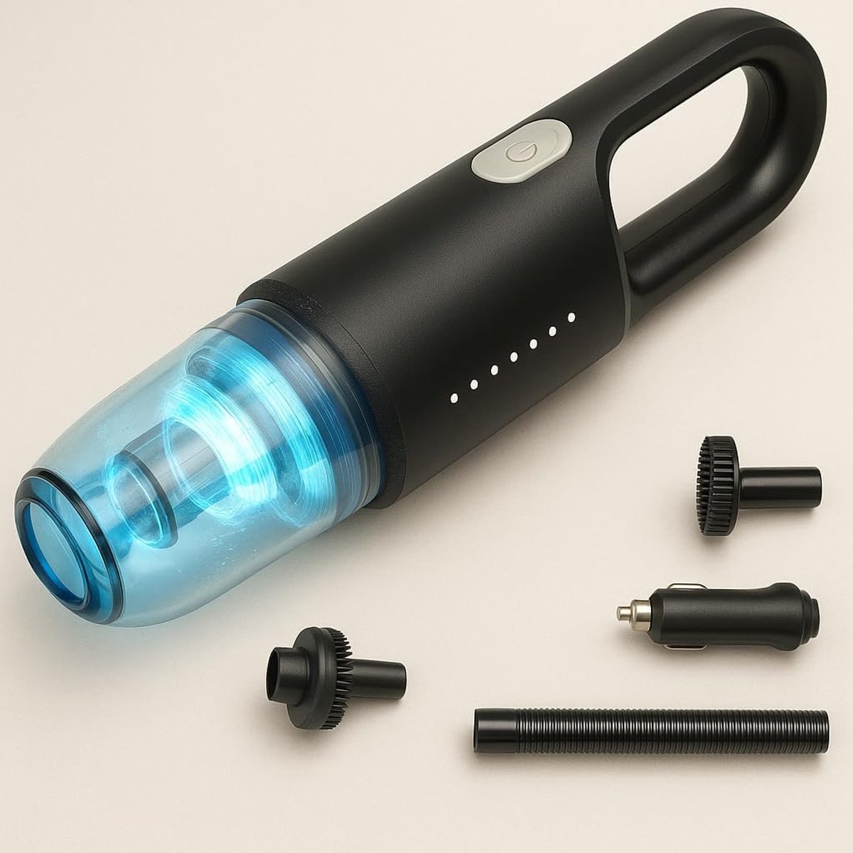 Draagbare Kruimeldief 600PA Sterke Zuigkracht met HEPA - Draagbare - €34,23