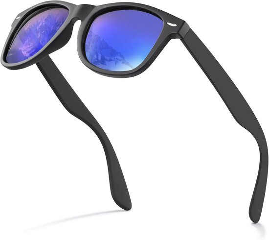 Carfia gepolariseerde zonnebril man metalen vierkante frame 100% UV400 bescherming voor rijden Carfia gepolariseerde zonnebril man metalen vierkante frame 100% UV400 bescherming voor rijden