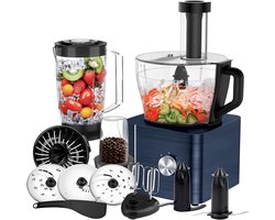 Krachtige Keukenmachine 11-in-1 met 3.2L Kom - Hakken, Mengen en Kneden