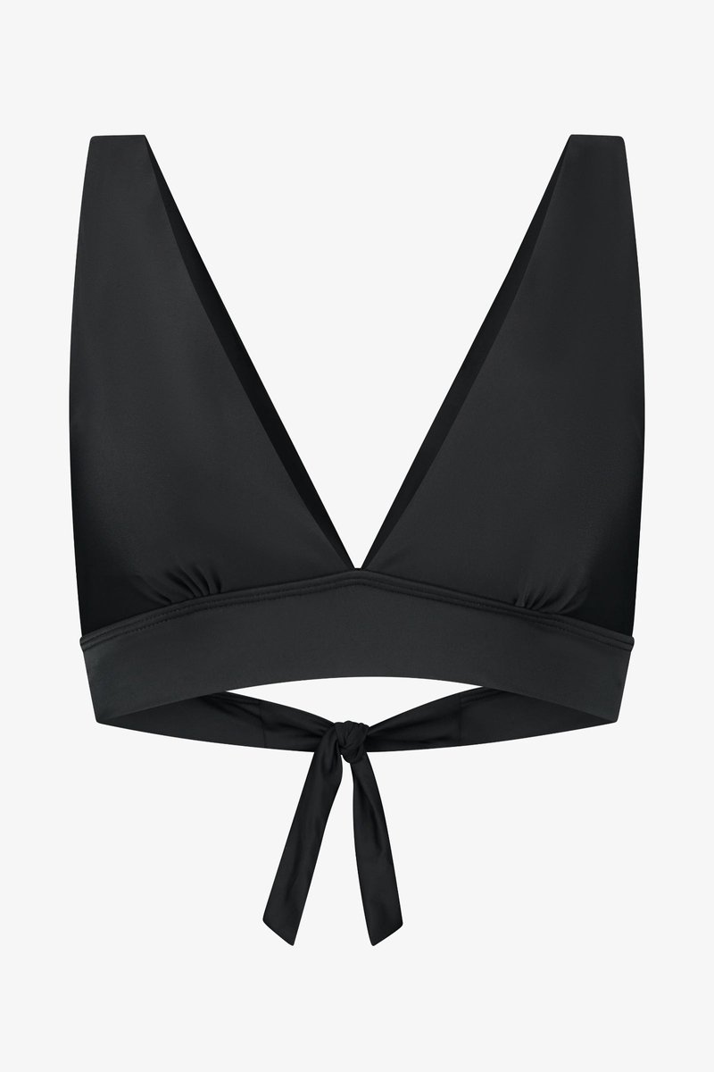 Triangle Bikinitopje Dames – Zwart – Triangel Bikini Top – Verstelbare Bandjes – Comfortabele Pasvorm – XXL
