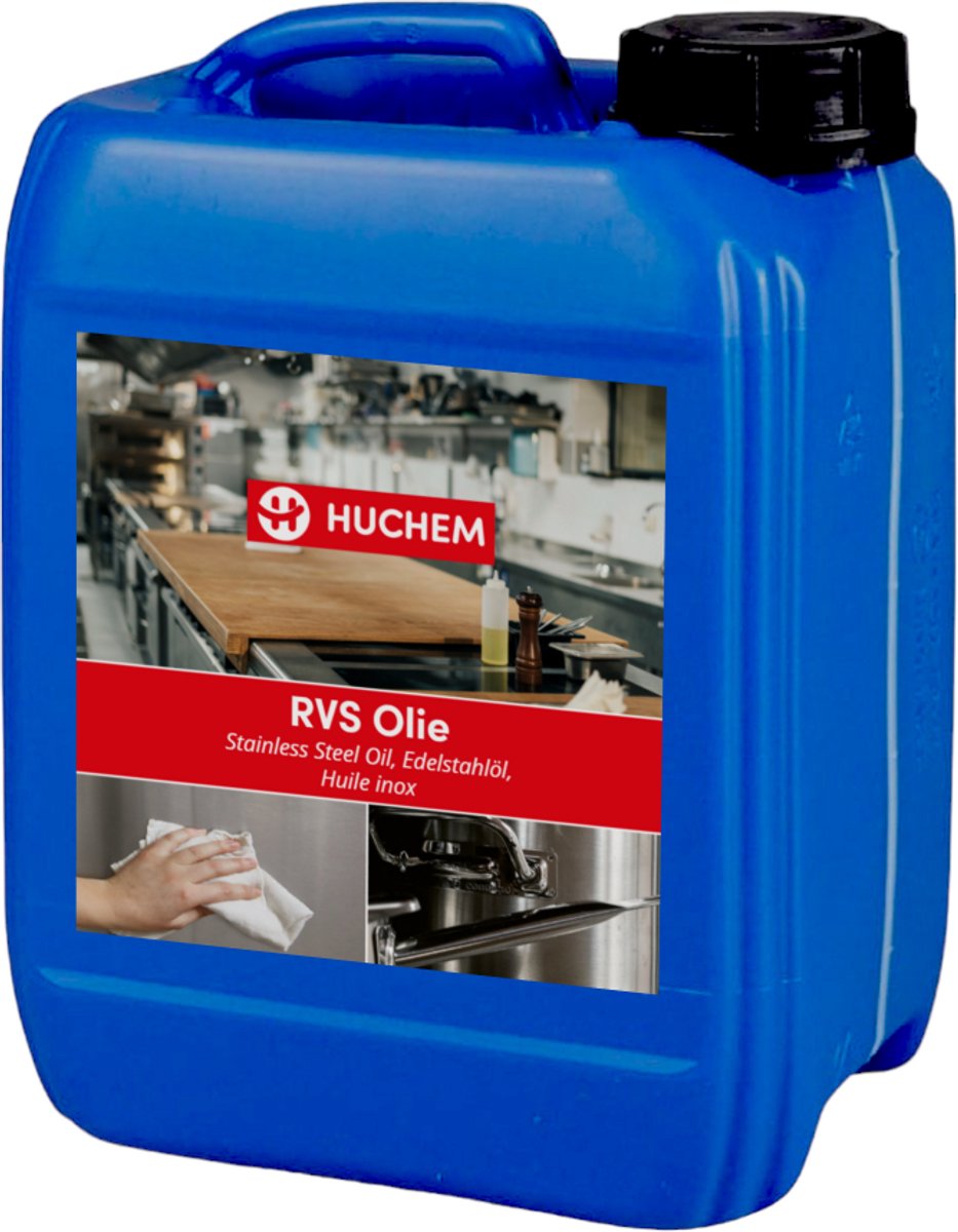 RVS Olie Can 5L – Professionele Verzorging voor Roestvrijstaal