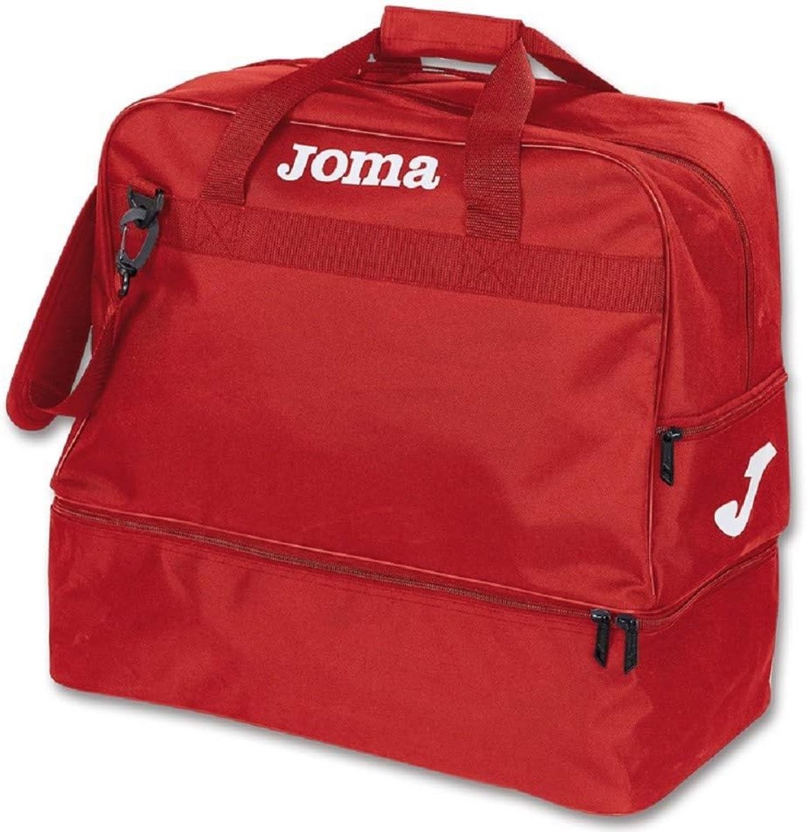 Kleine Sporttas en Schoenentas - Rood/Wit - Ideaal voor Training en Reizen