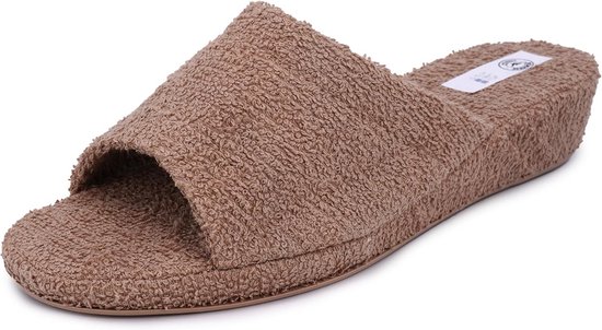 Intermax Herenpantoffels met ritssluiting, antraciet, 44 EU