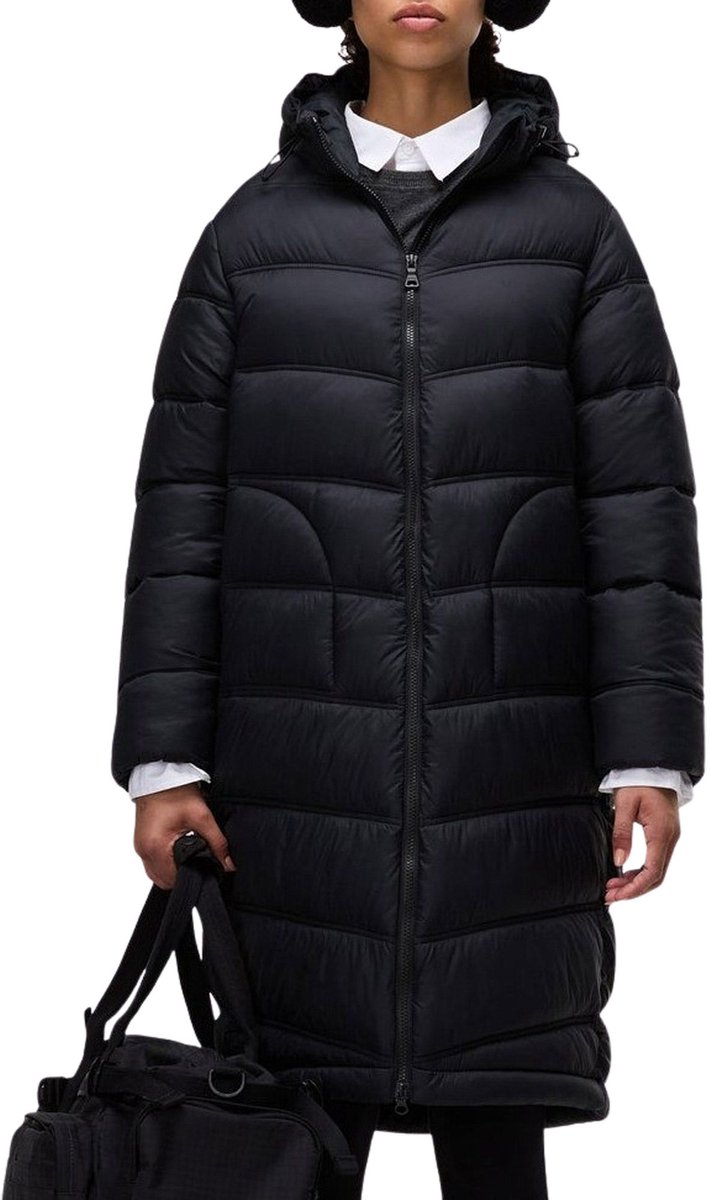 Napapiji A-Ega Long Winterjas Dames Zwart