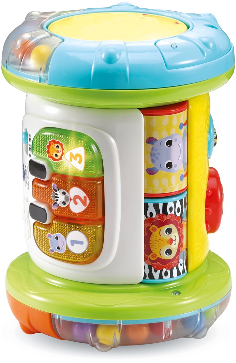 VTech Baby 3-in-1 Kruiprol - Educatief Speelgoed - Activiteitenroller met Lichts- en Geluidseffecten - Baby Speelgoed — afbeelding 8