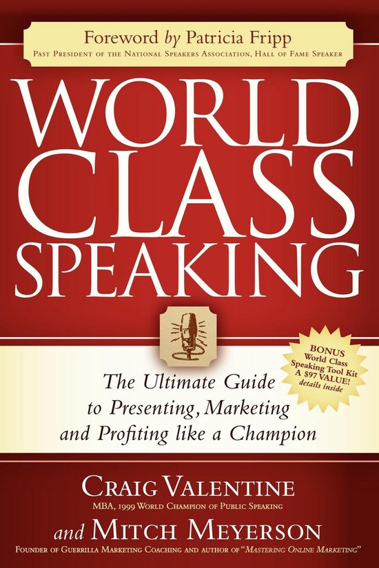 World Class Speaking - cover