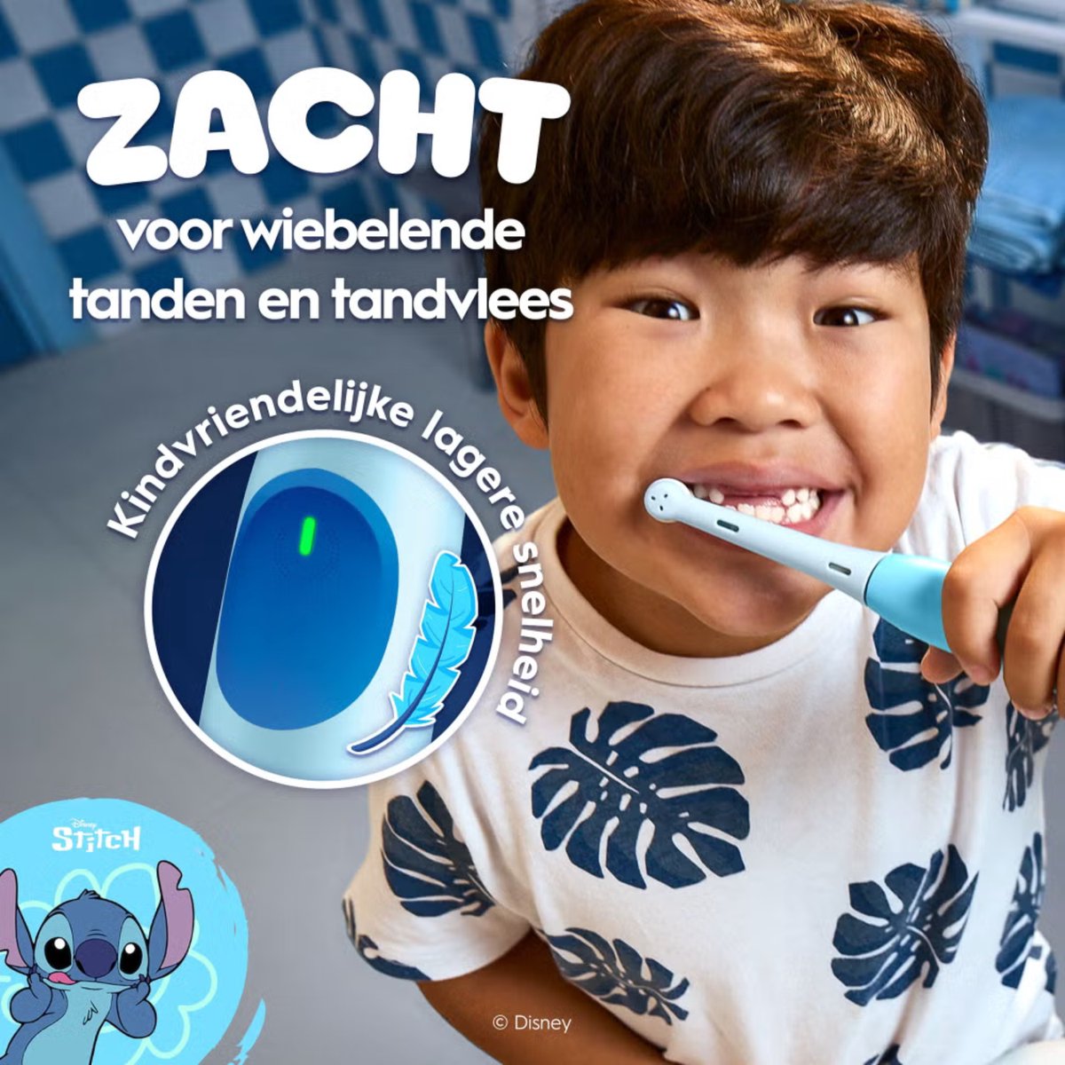 Oral-B iO Kids 6+ Stitch: zachte opzetborstels (4x) - 4.9/5 thumbnail 2