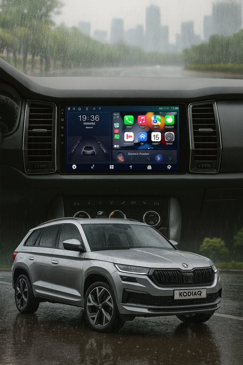 ADIVOX 9 inch T1 geschikt voor Skoda Kodiaq 2017-2024 CarPlay/Auto/Wifi/DSP/DAB+