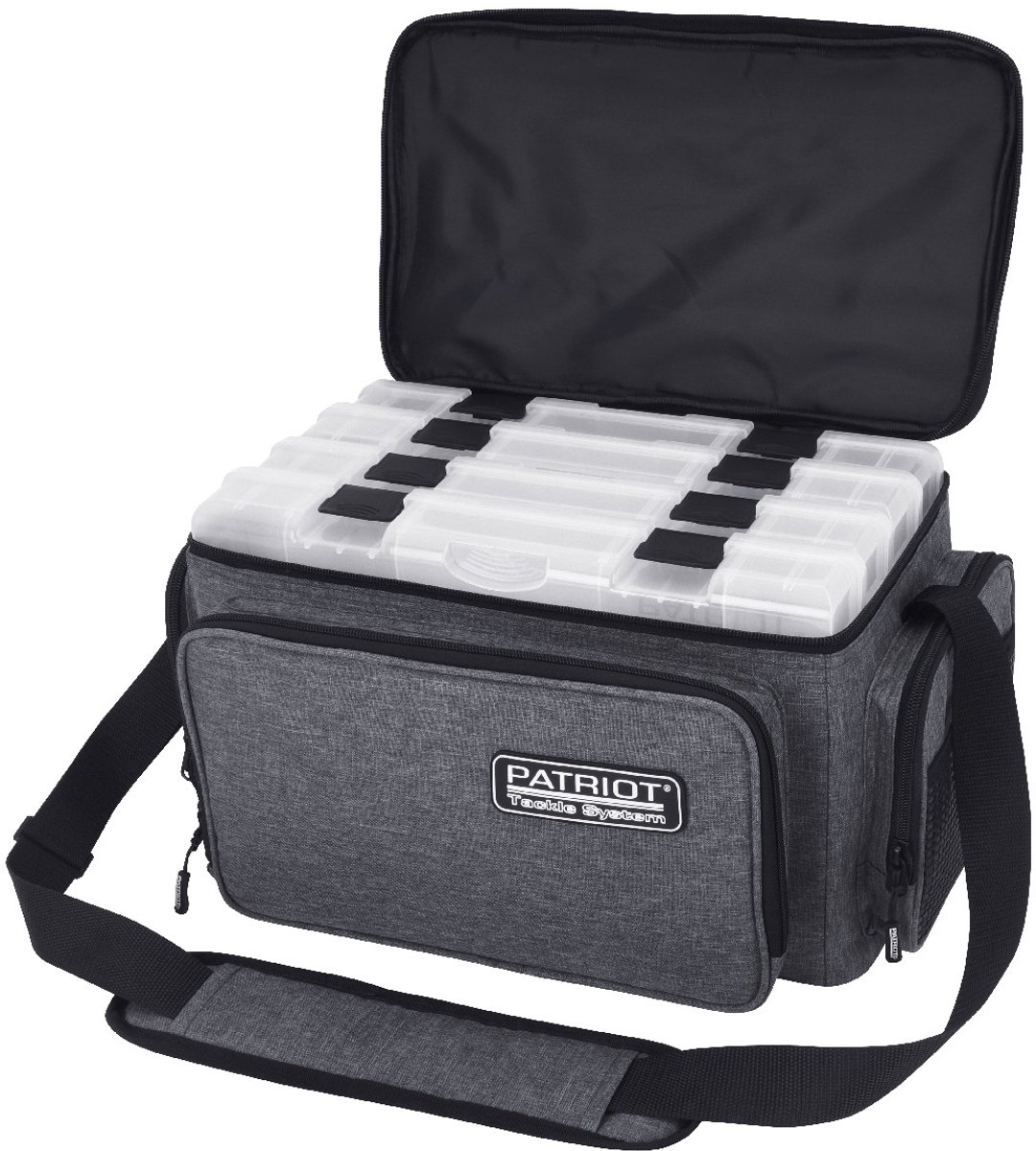 Patriot Lure Box Bag Large (with 4 Large Boxes)