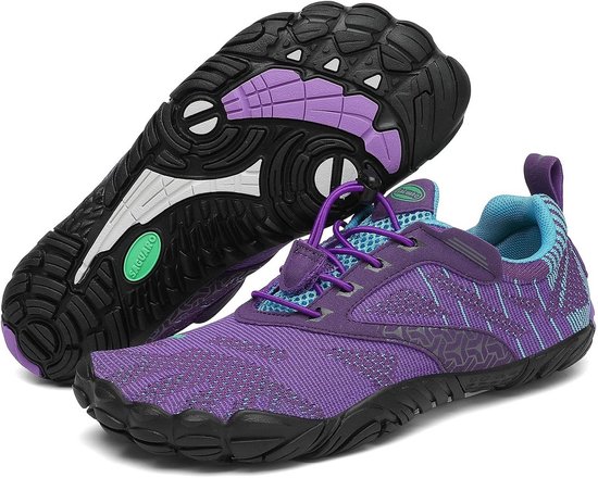 BECO Badschoenen/surfschoenen voor dames en heren, marine 43