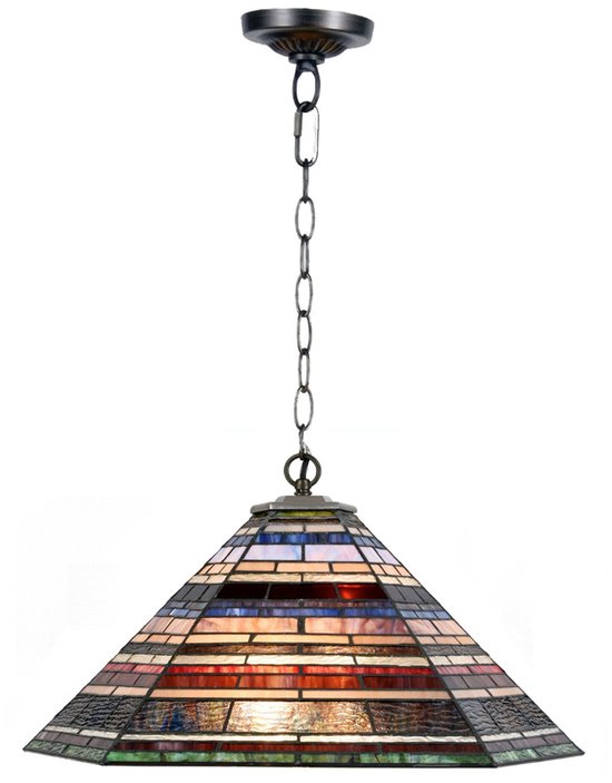 Art Deco Trade - Suspension Tiffany Industrial large