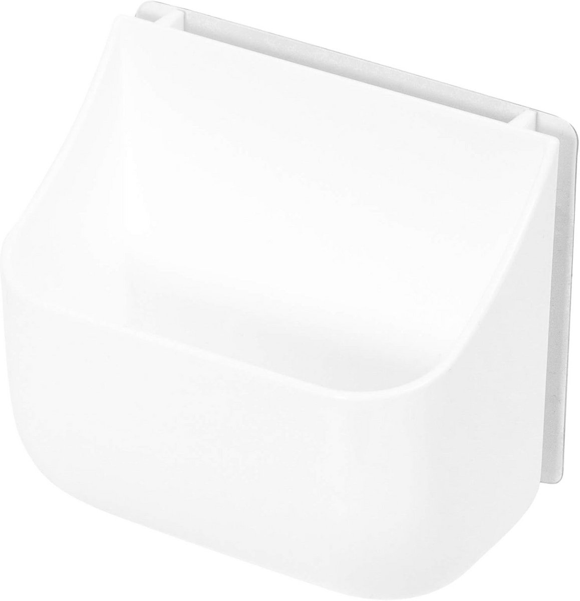 Hang It Organizer Curvo Small - Wandopbergbox met pad sokkel - Kunststof - Wit
