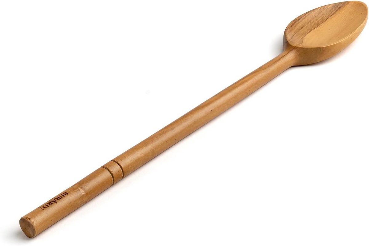 Kooklepel 35 cm van duurzaam Olijfhout