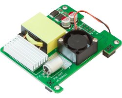 PoE+ HAT voor Raspberry Pi 4B/3B+ met Koeling - Power Over Ethernet 5V 4.5A (IEEE 802.3af/at)