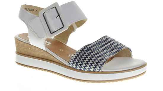Witte Sandalen Sleehak Remonte maat 39