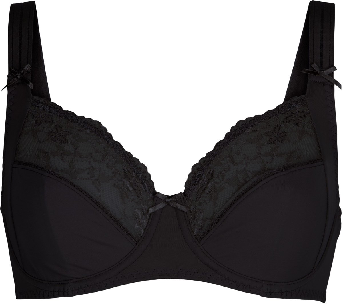 LingaDore DAILY Beugel BH - Plus Size Zwart