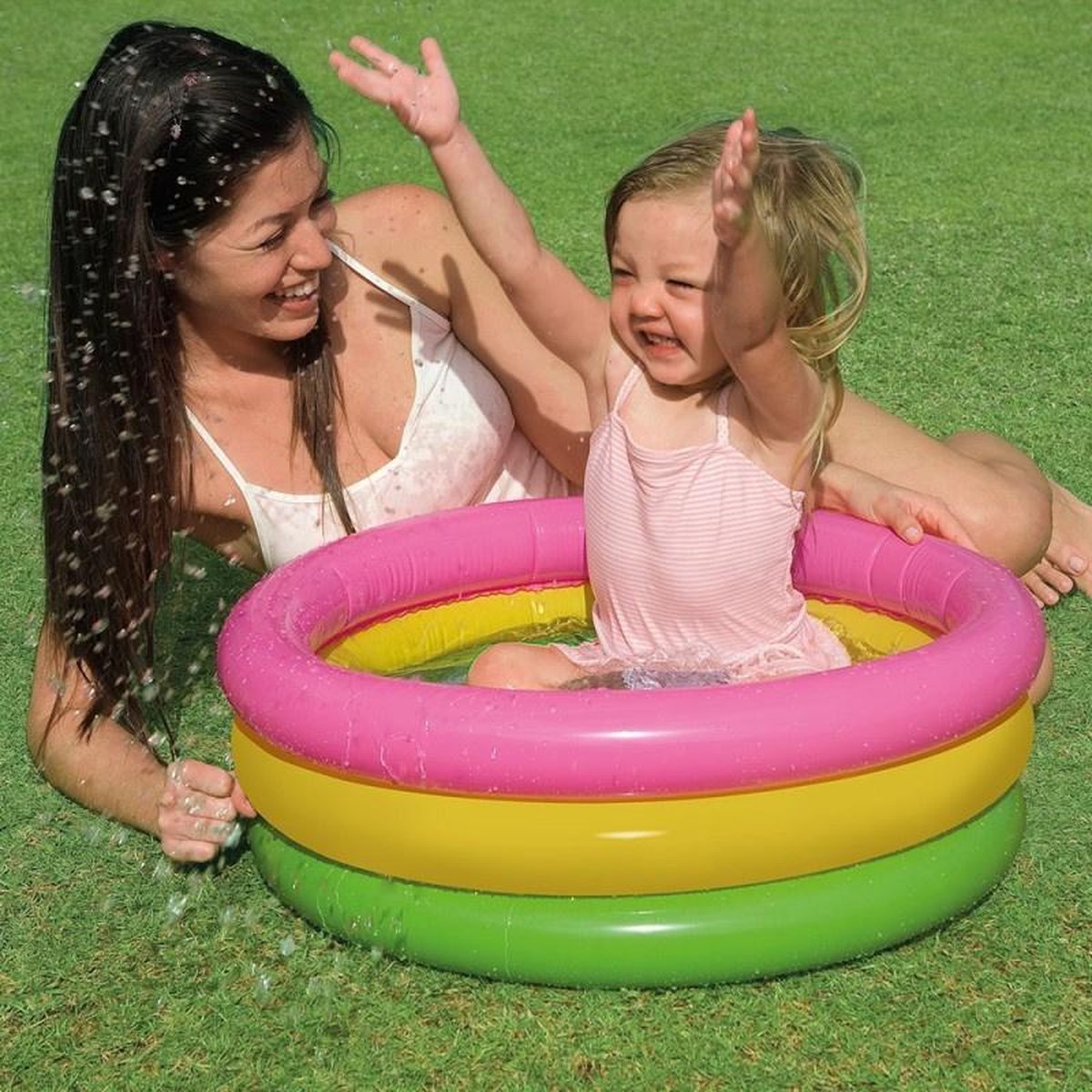 Intex Sunset Glow Baby Opblaaszwembad - Ø 61 x 22 cm — afbeelding 9