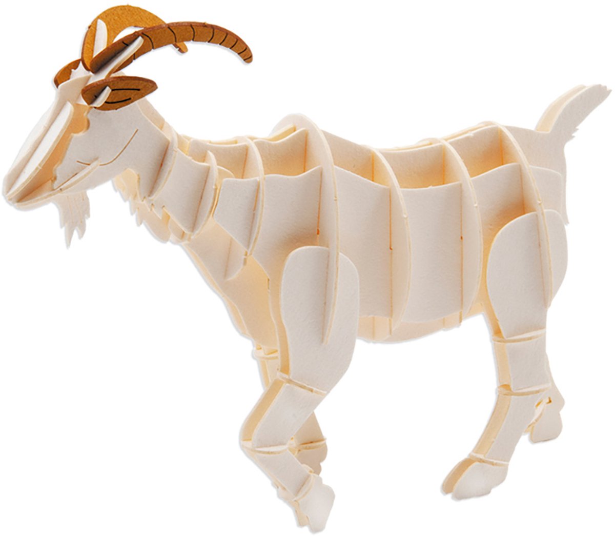 FRIDOLIN 3D Papier Model - Geit.