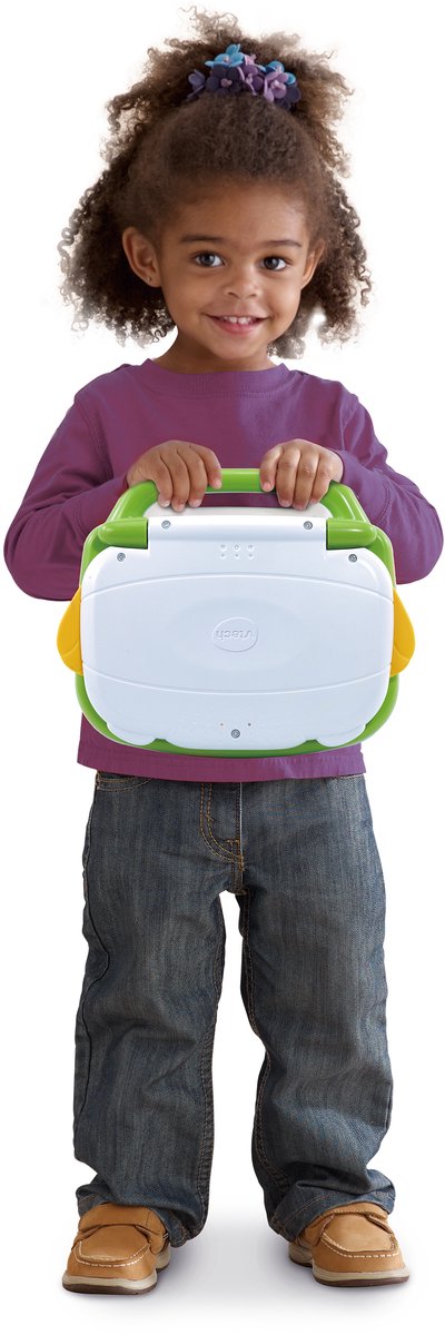 VTech Bob de Vrolijke Laptop - Speelgoed Computer - Maak Kennis met Letters, Cijfers en Tellen - Cadeau - 3 tot 6 Jaar — afbeelding 2