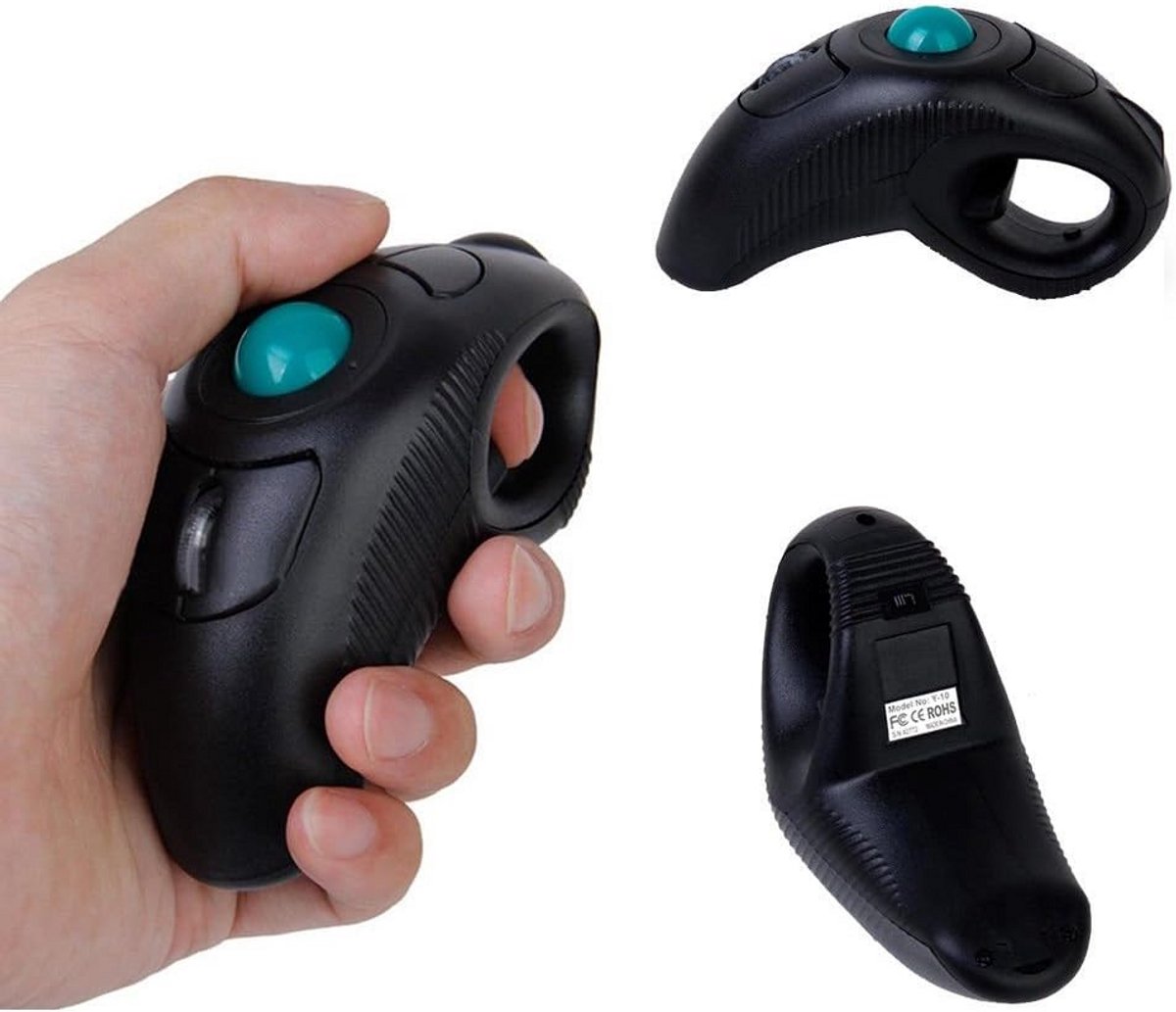Draadloze Trackball Muis 2,4 GHz 1000 DPI