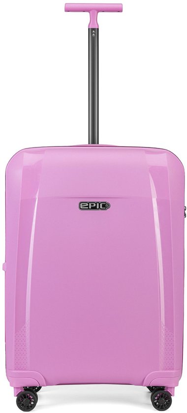 Epic Phantom SL 4 wielen Trolley 66 cm - Harde bagage - TSA slot - passionpink