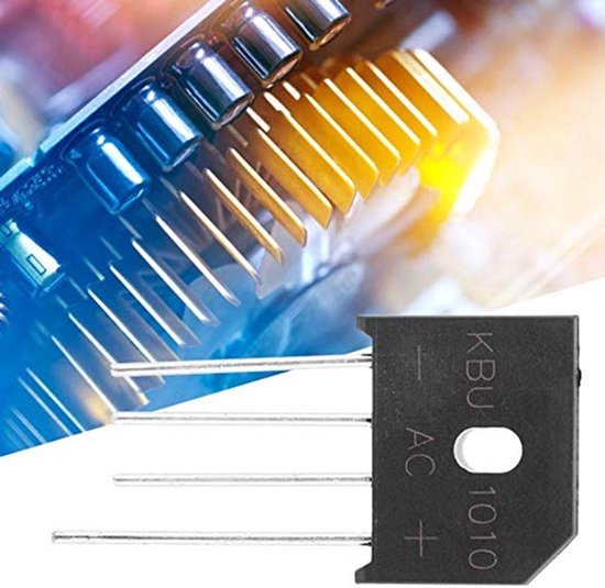 5x KBU1010 Brückengleichrichter – 1000V, 10A, SIP4 – Für Wechselstrom In Gleichstrom – Haushaltsgeräte & Industrie
