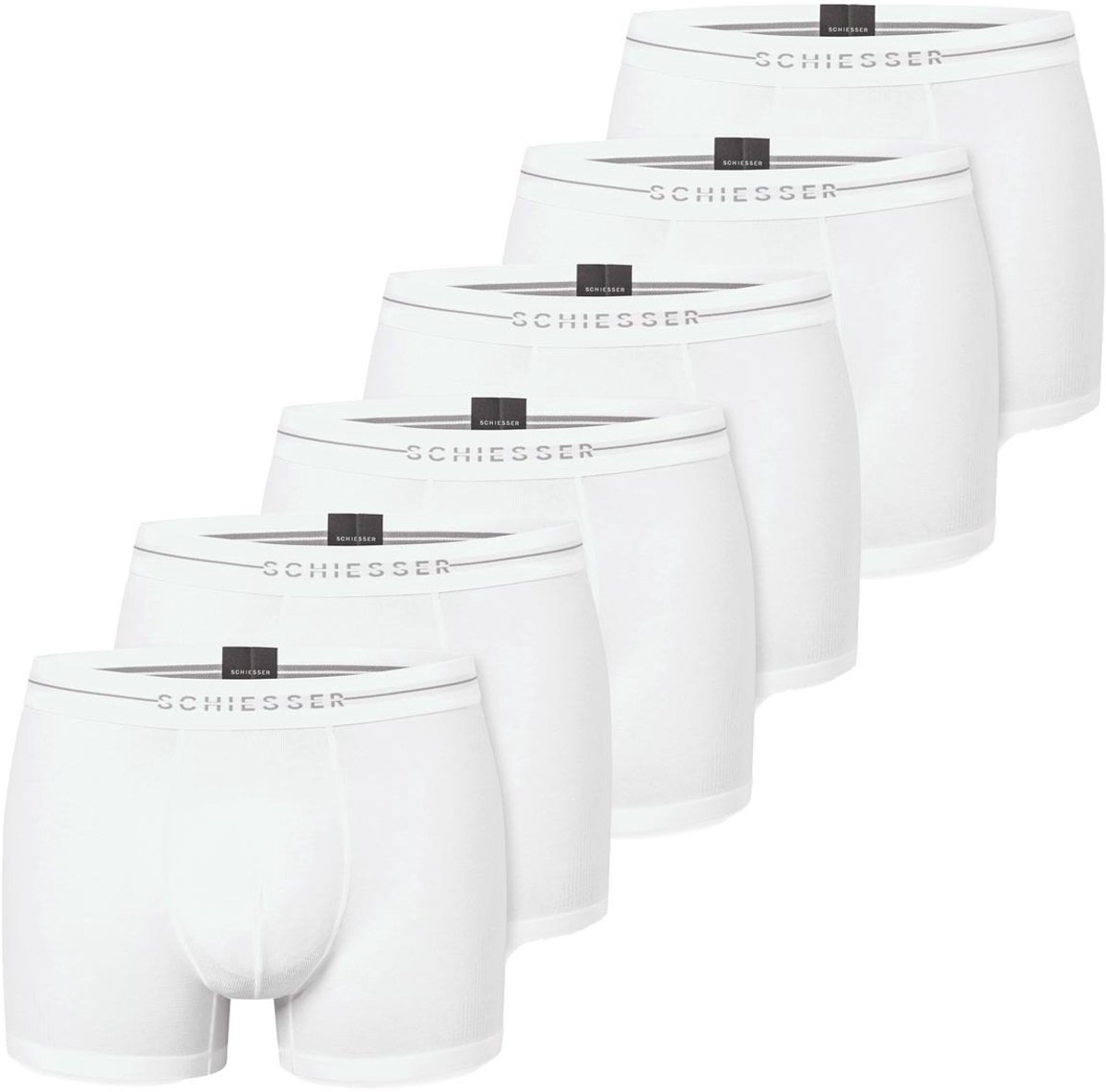Schiesser Heren retro short / pant 6 pack Cotton Flex