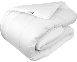 Dekbed 280x240 cm - Winter - 400 g/m² - Polyestervezel - 100% Katoen